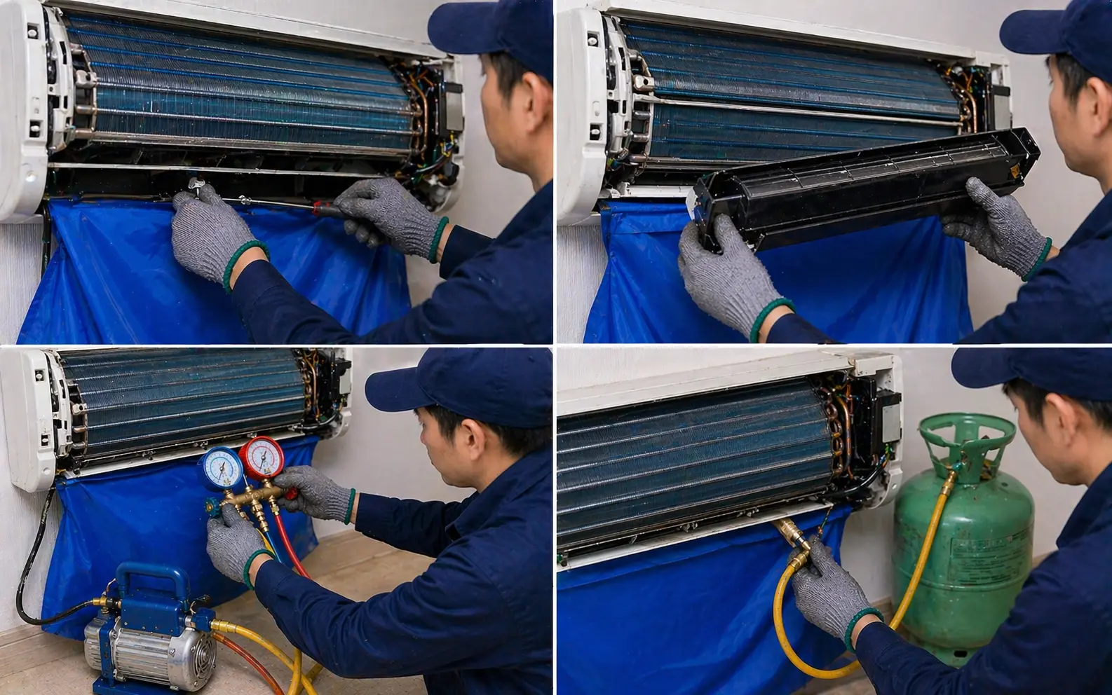 Change Evap/Regas (Ac)