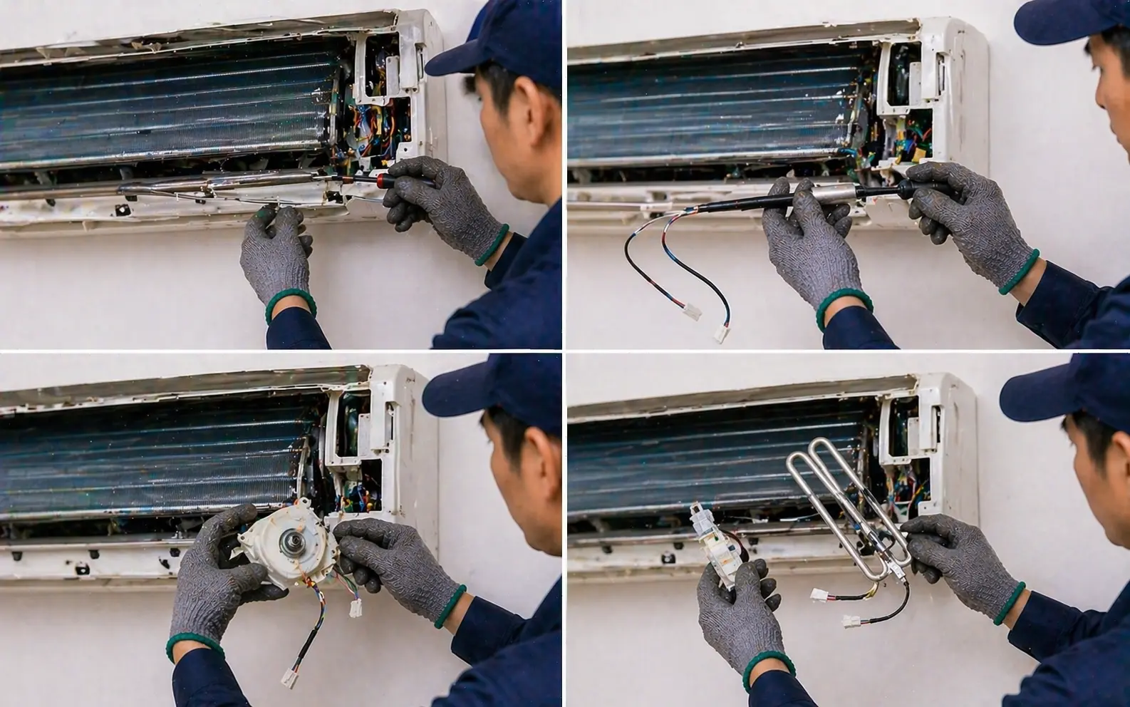 Change defrost components (Ac)